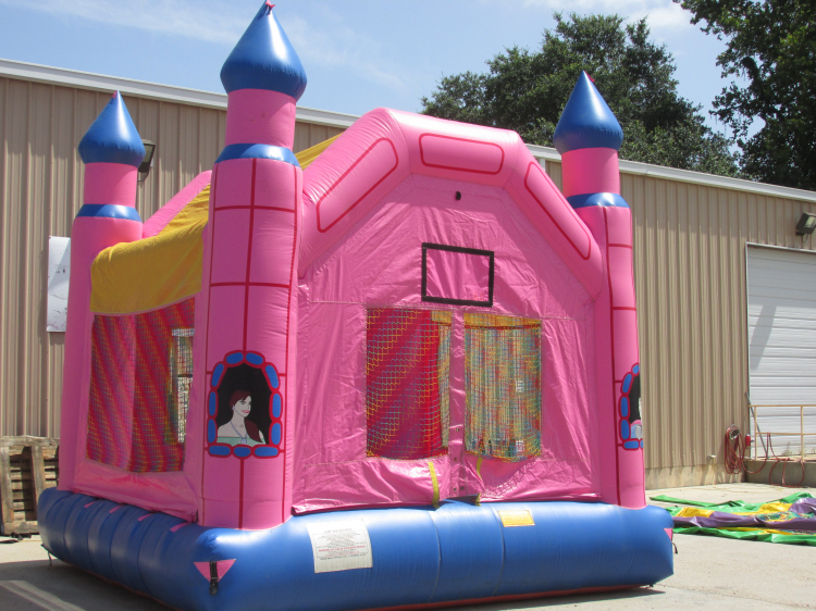 Castle Inflatable Bouncer (Pink) T & L Rental and Inflatables of