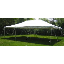20 ft. x 30 ft. White Staked Tent