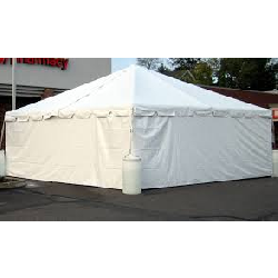 Tent Sides- All white 20 ft side