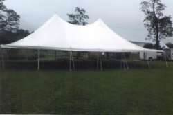 30 ft. x 60 ft. White Staked Tent