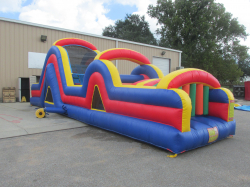 Obstacle Course (40 ft.) with 12 ft. Rope Wall & Slide