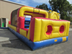 Obstacle Course Inflatable Bouncer (32 ft.)